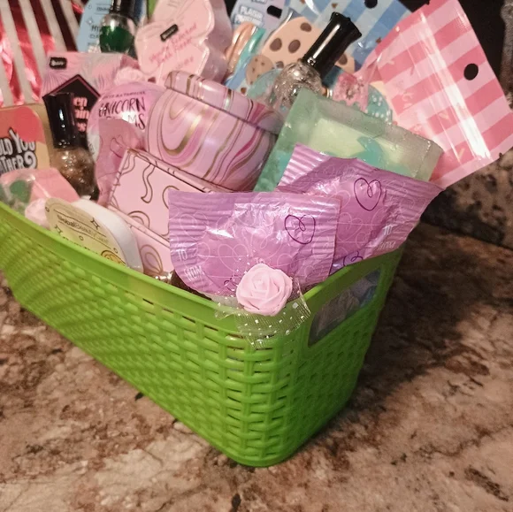 Teenage Girls Custom Christmas Birthday Basket Just Because Custom Basket - Picture 3 of 11